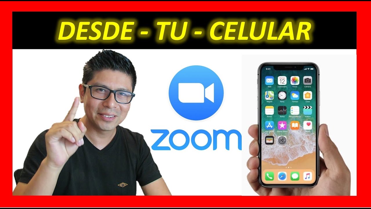 COMO USAR ZOOM PARA REUNIONES EN CELULAR