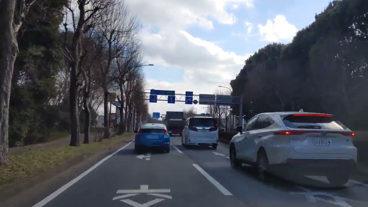 茨城県つくば市→土浦市→稲敷郡阿見町→美浦村　ドライブ