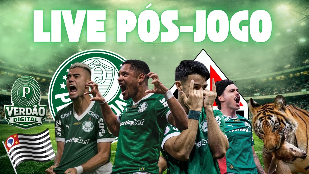 Pós jogo Palmeiras x Trikas Semifinal Paulistão '26