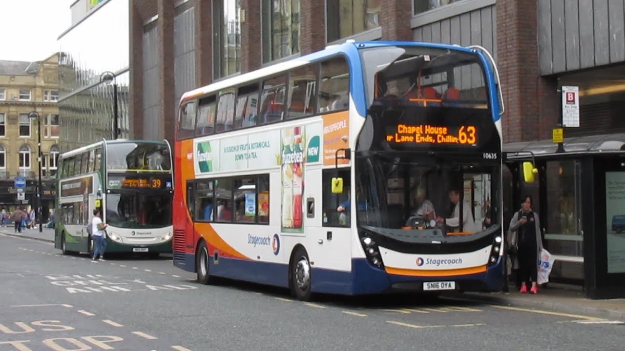 Buses Trains & Metro at Newcastle Upon Tyne July 2018
