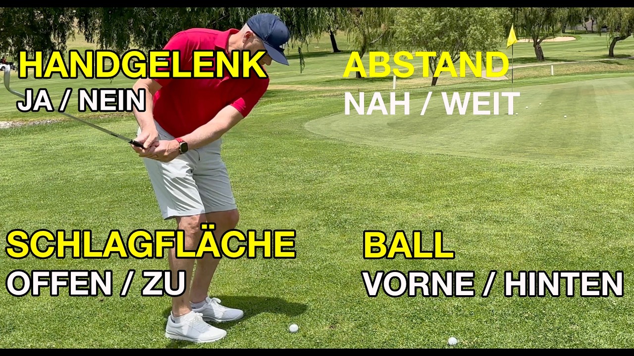 Der Kurzspiel Test  4 Dinge, die jeder Golfer ausprobieren sollte