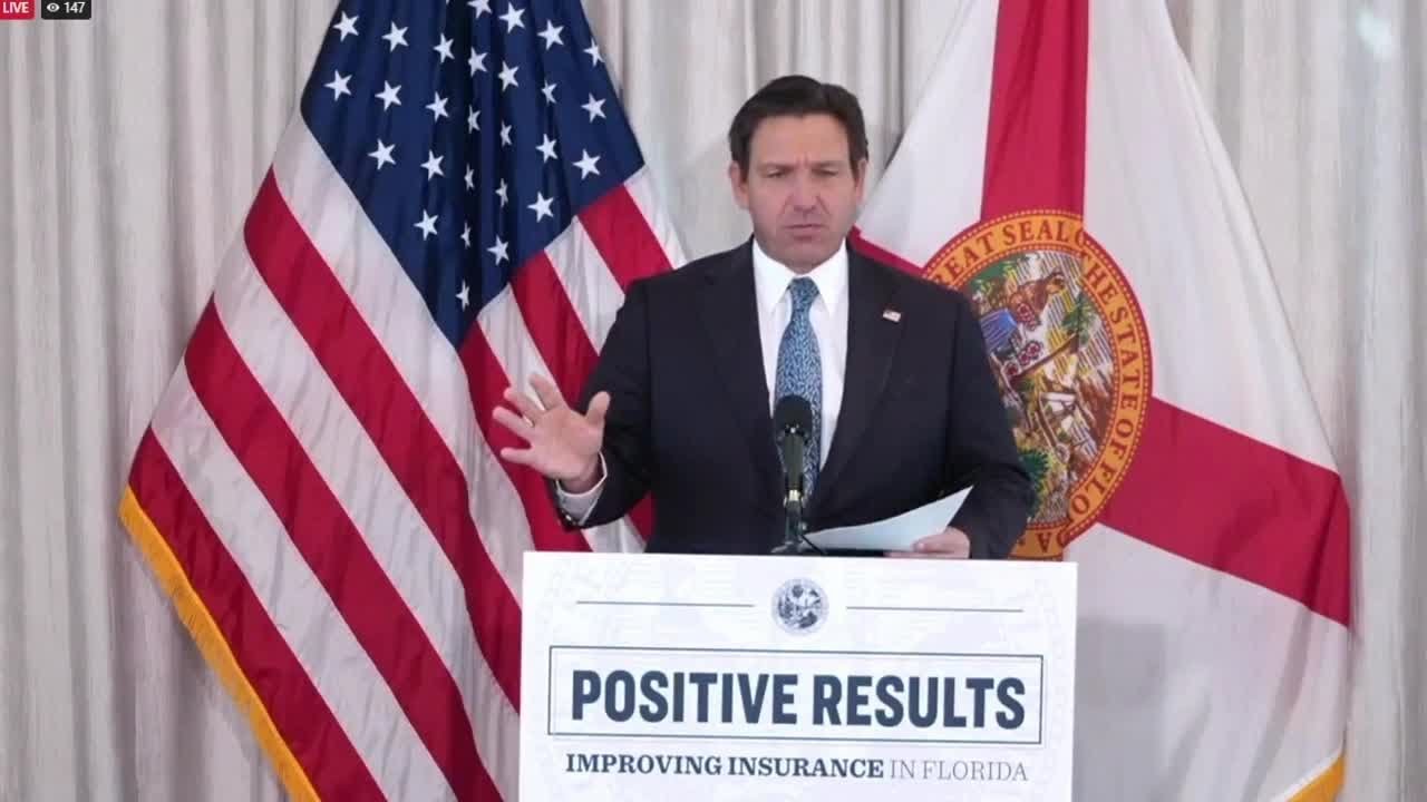 Gov. DeSantis: Progressive auto insurance policyholders to get rebate