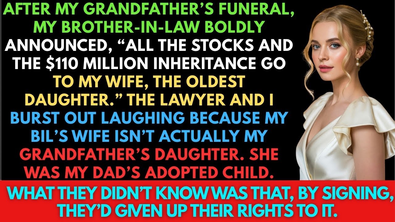 Family SHOCKED By Brother-in-Law's Inheritance Announcement, After my grandfather’s funeral...