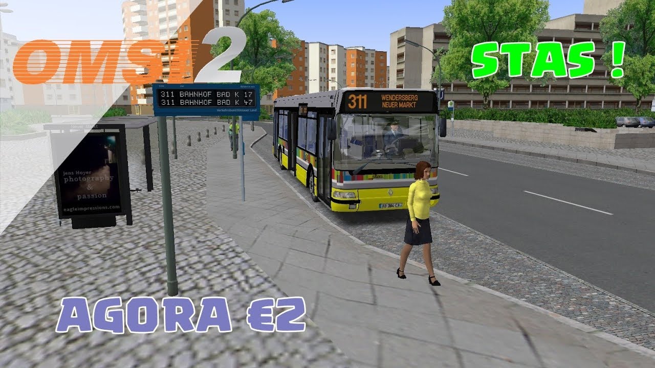OMSI 2 | EPISODE #3 | BADKINZAU EN RENAULT AGORA S €2 STAS !