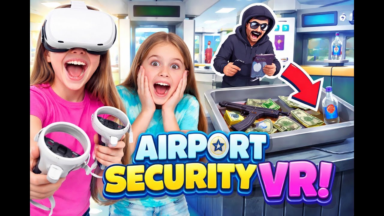 I Became an Airport Security Guard in VR… BIG MISTAKE 😳✈️