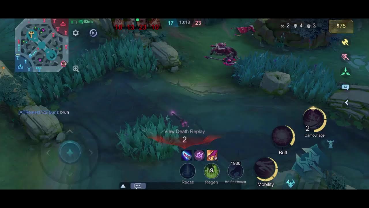 Om playing Mobile Legends