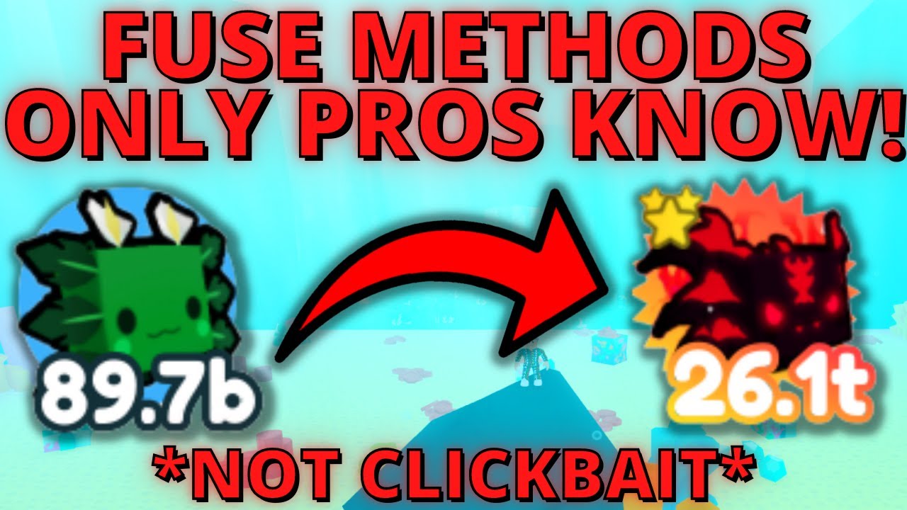 New *BEST* Fuse Methods on Pet Simulator X Ocean Update (Roblox)
