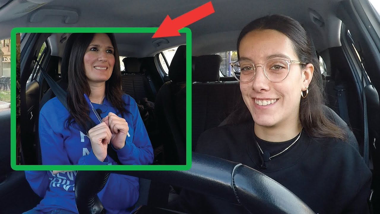 Rotonda SIN FUENTE, rotonda DE FRENTE, o algo así. LITERAL. Simulacro de EXAMEN de conducir DGT.