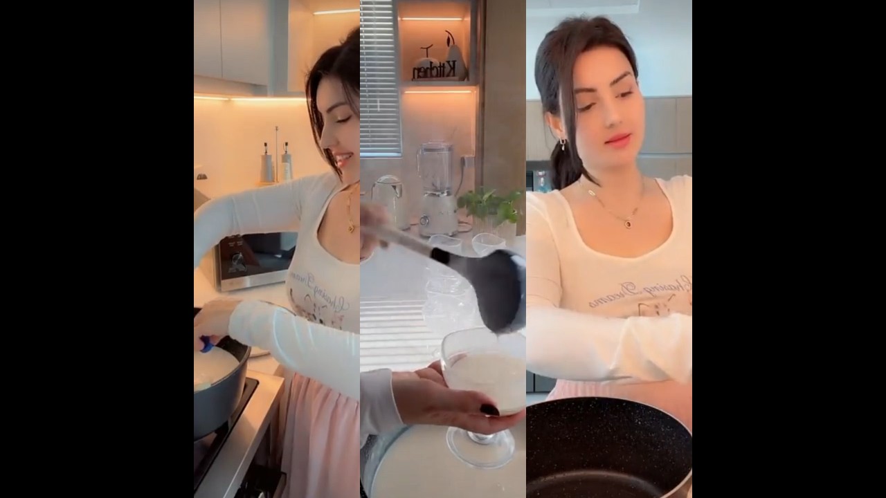 نور وعصام ♥️😍 نوشه 🔥 رز بالحليب بااسرع واطيب طريقة
