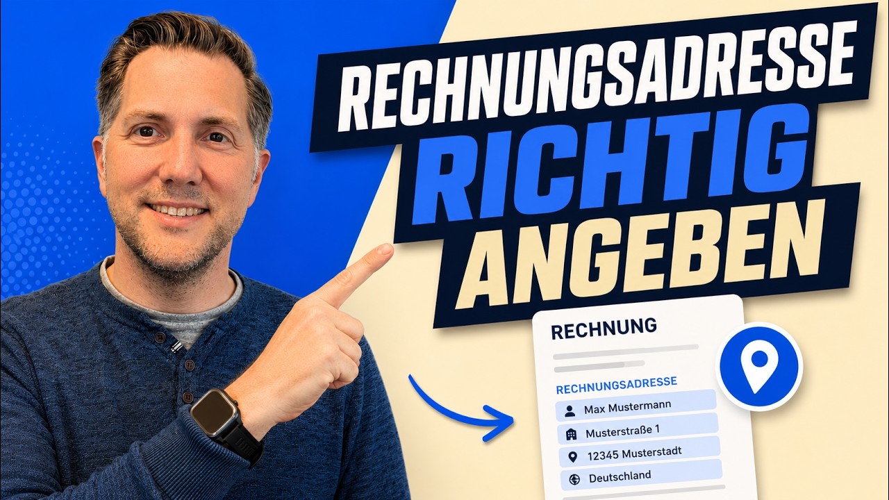 Warum ist die korrekte Rechnungsadresse so wichtig?