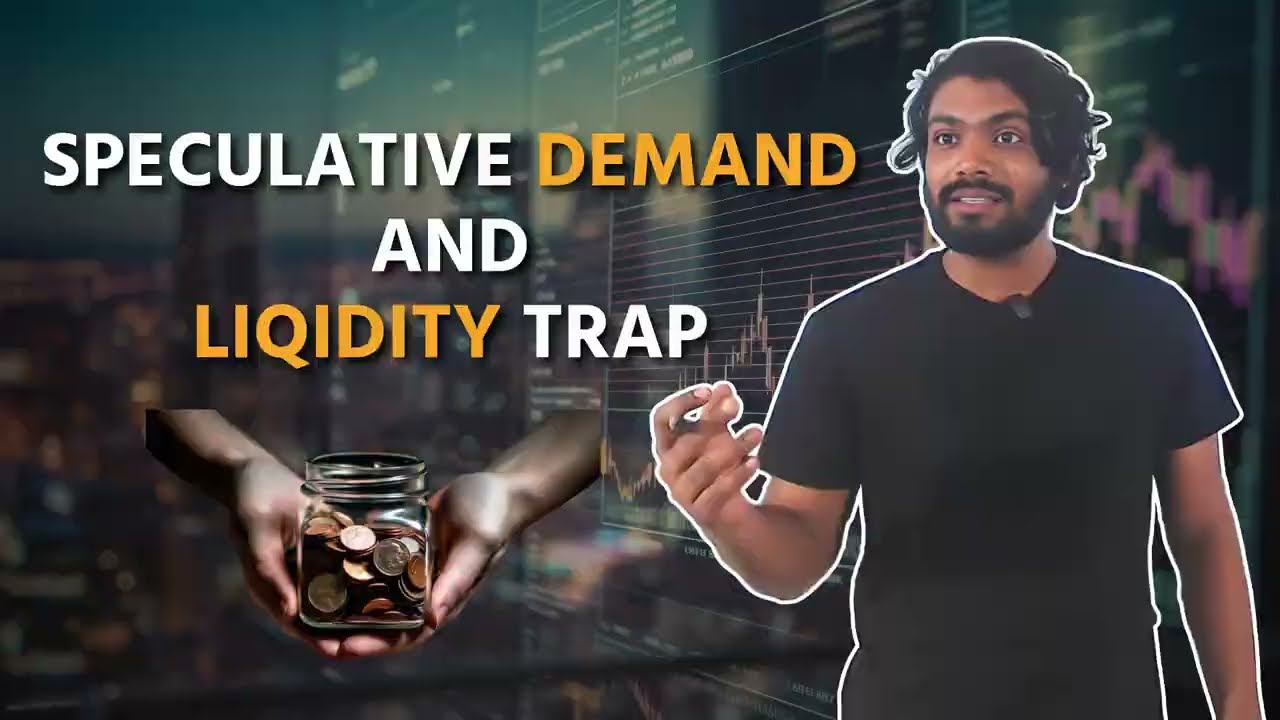Speculative Demand & Liquidity Trap (explained using graph) | Economics | UPSC | ClearIAS