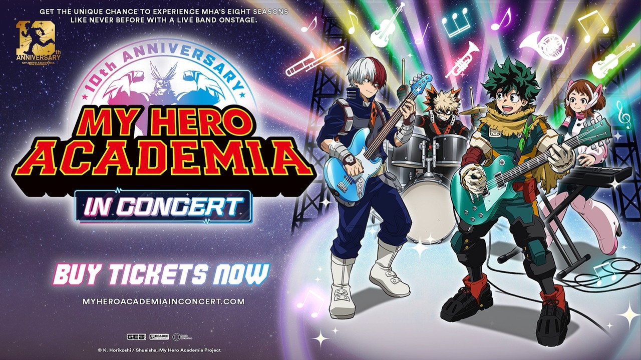 My Hero Academia in Concert world tour | Tickets on sale now!