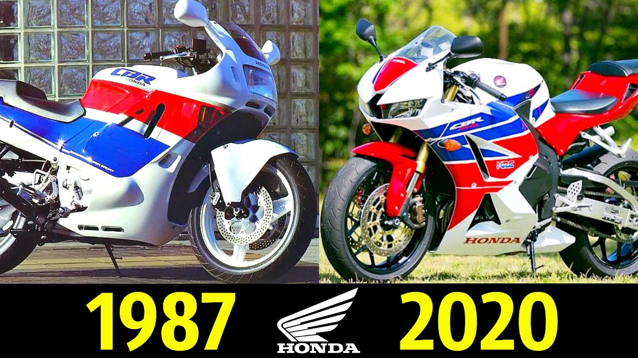 💖 Honda CBR 600RR - Эволюция ! Все Модели по Годам 👍!