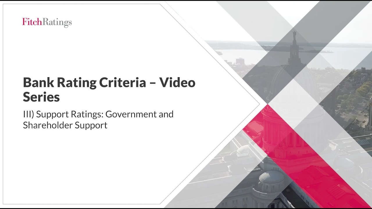 Bank Rating Criteria Series &ndash; Support Ratings