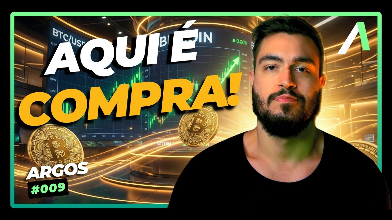 🚨 BITCOIN - QUEM NÃO COMPRAR AQUI É LOUCO!