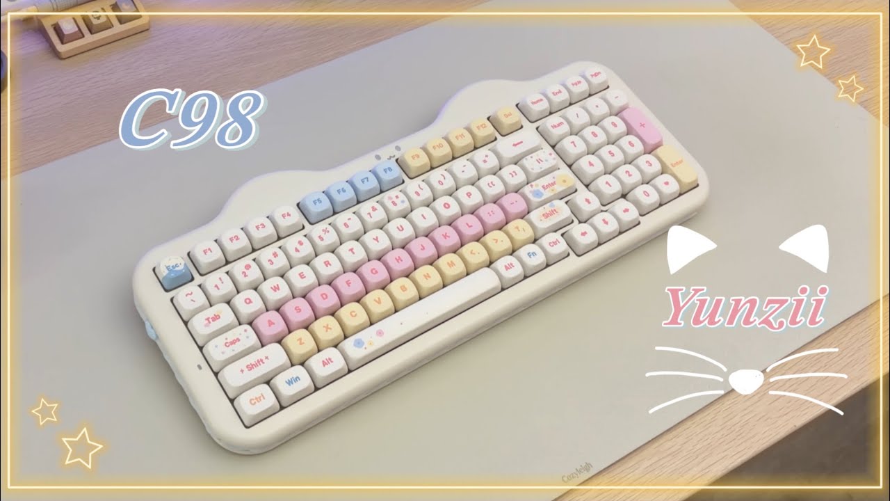 Клавиатура C98 от Yunzii | Клавиатура типа 
