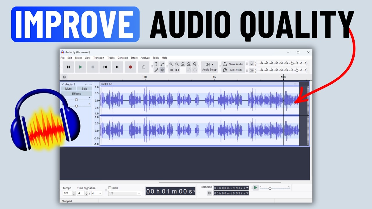 How to Make Audio Sound Better In Audacity (in 2 Minutes)