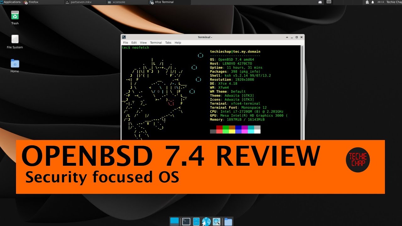 OpenBSD 7.4 Review : Security focused OS