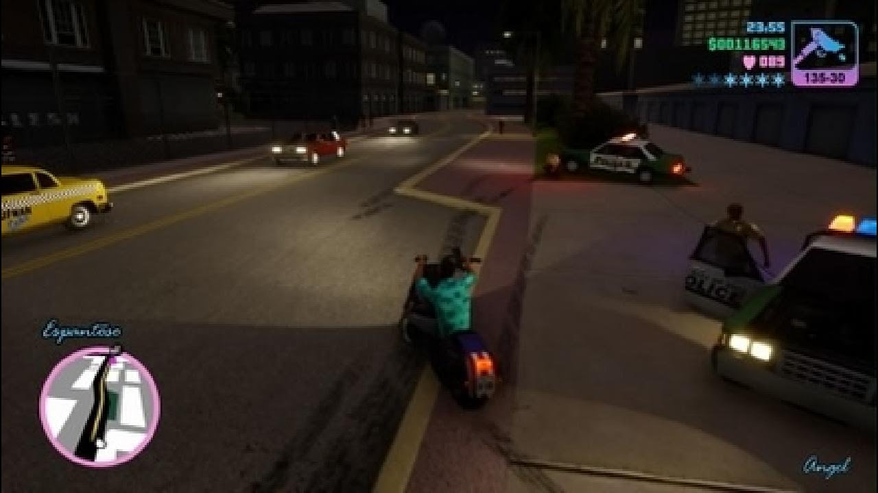 Grand Theft Auto: Vice City – The Definitive Edition Hog tied