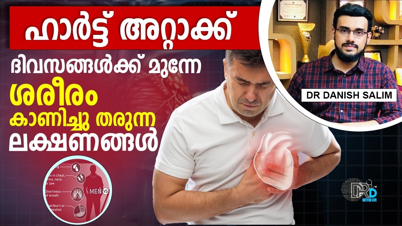 1472: ഹാര്‍ട്ട് അറ്റാക്ക് ദിവസങ്ങൾക്കു മുമ്പേ എങ്ങനെ തിരിച്ചറിയാം? |Recognize heart rate very early?