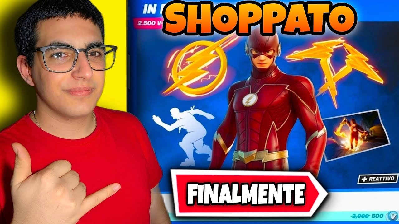 FINALMENTE!!! THE FLASH IS MINE NOW 😁| Fortnite ITA