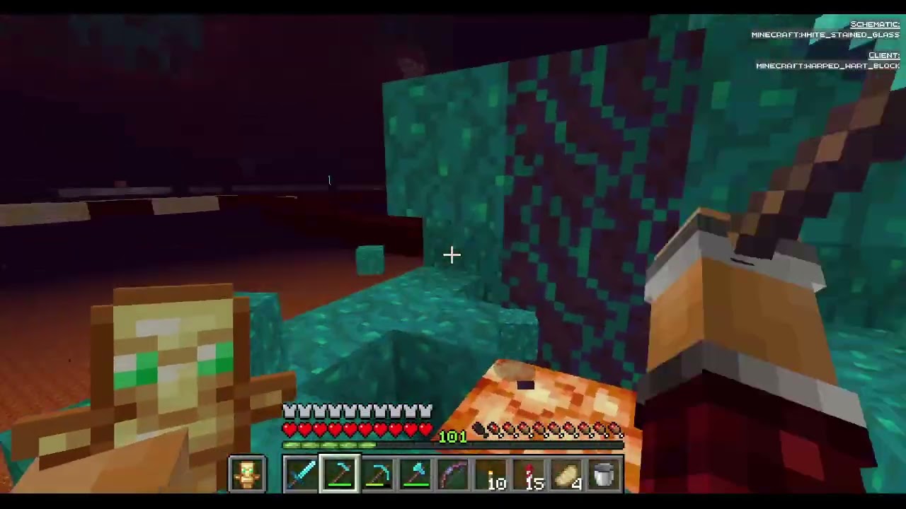 Starting Nether Hub |FOREVER WORLD Pt. 31|