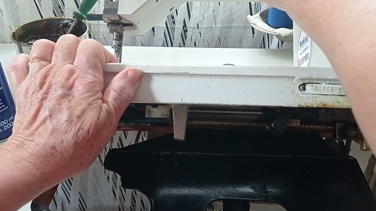 Oque é joelheira, quebra de agulha, limpeza de máquina e outros...(68)