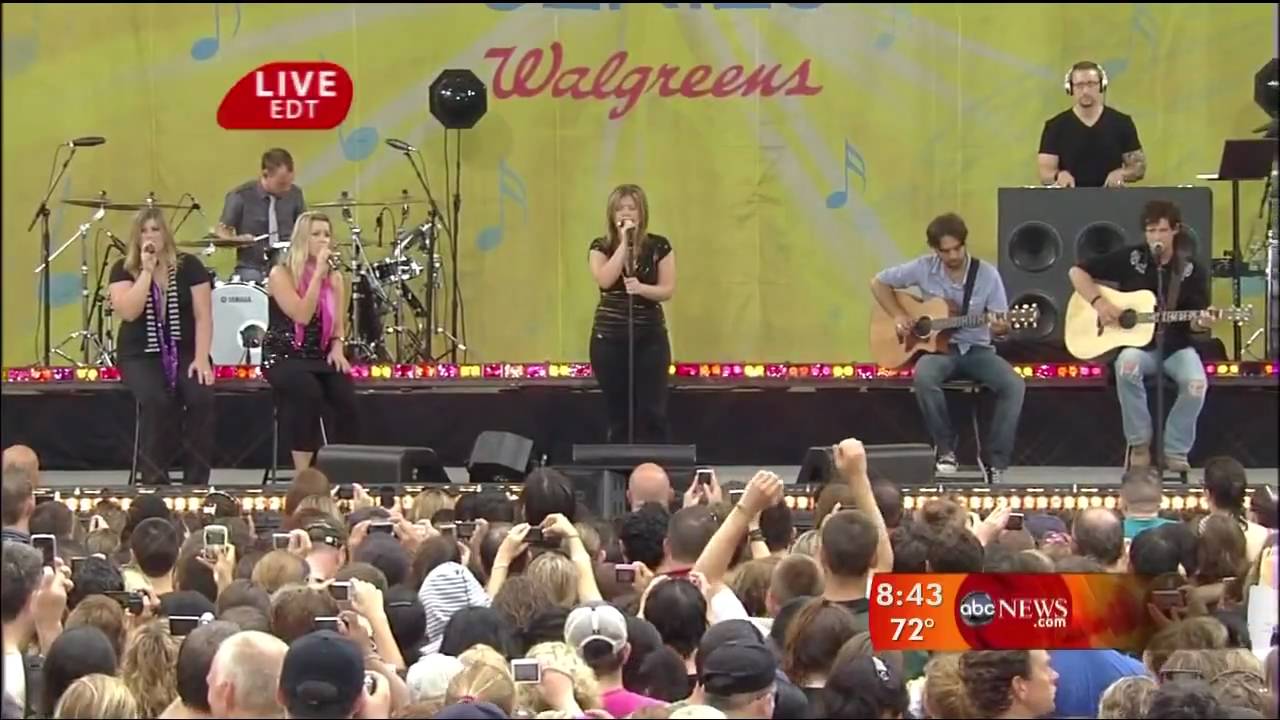 02 HDTV Kelly Clarkson - Already Gone (Good Morning America - 31st July 2009)