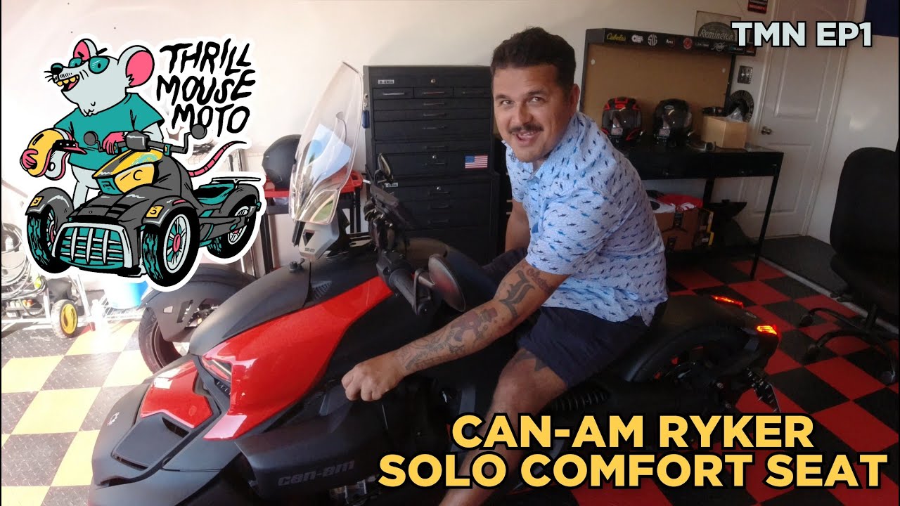 2021 Can-Am Ryker 900 // Jockey Shifter // Solo Comfort Seat - TMN EP1