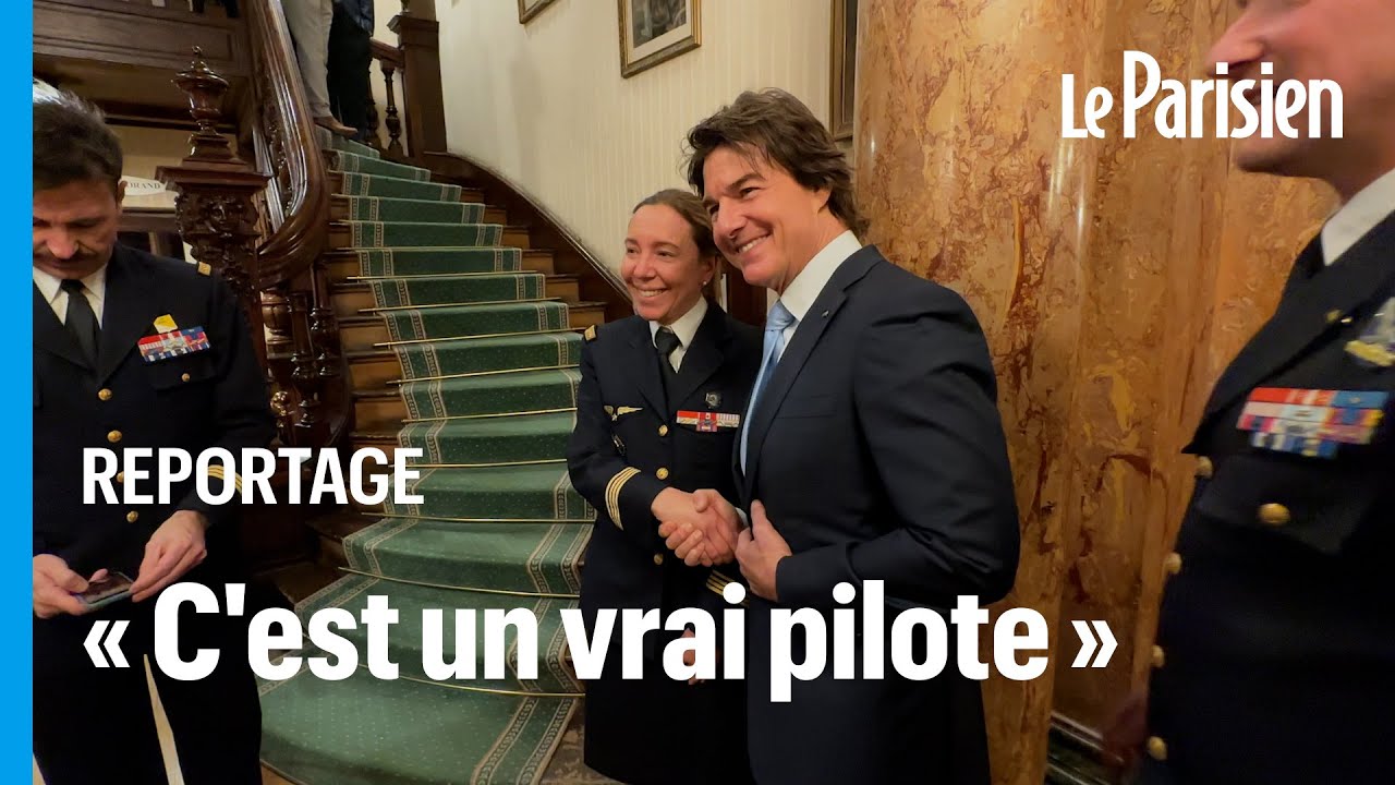 Tom Cruise reçoit la Grande Médaille de l’Aéro-Club de France