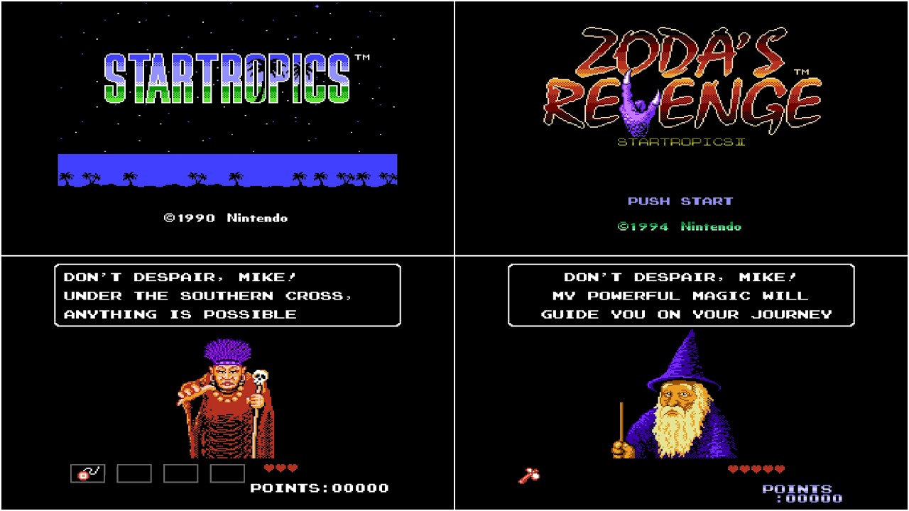 StarTropics и StarTropics II: Месть Зоды - Продолжение на скриншотах