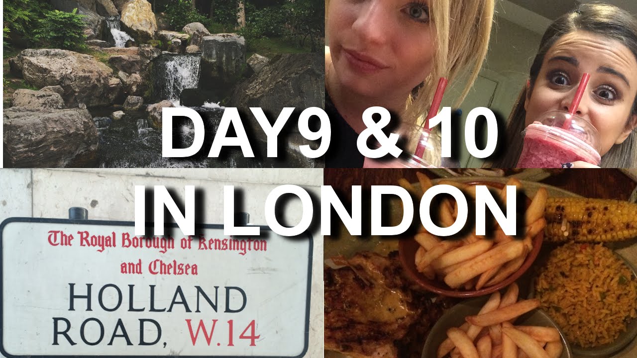 Holland Park e raffreddore! (#LondonLife Day9&10) || K4U Vlogs.