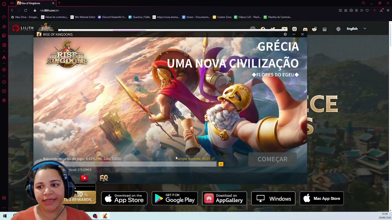 COMO JOGAR RISE OF KINGDOMS NO COMPUTADOR (PC) | CONFIGURA&Ccedil;&Otilde;ES B&Aacute;SICAS DO JOGO