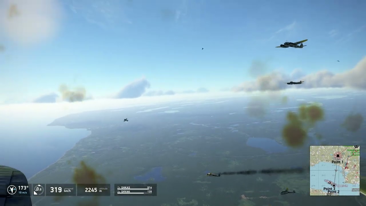 Bomber Intercept in Leningrad Career | IL-2 GB