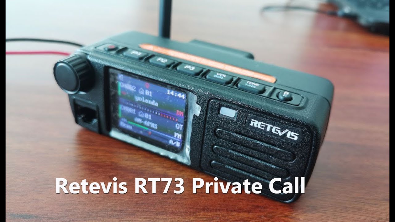 How to Make Private Call on Retevis RT73