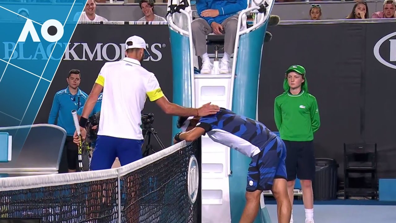 Paire stops Fabio Fognini from blowing his lid | Australian Open 2017