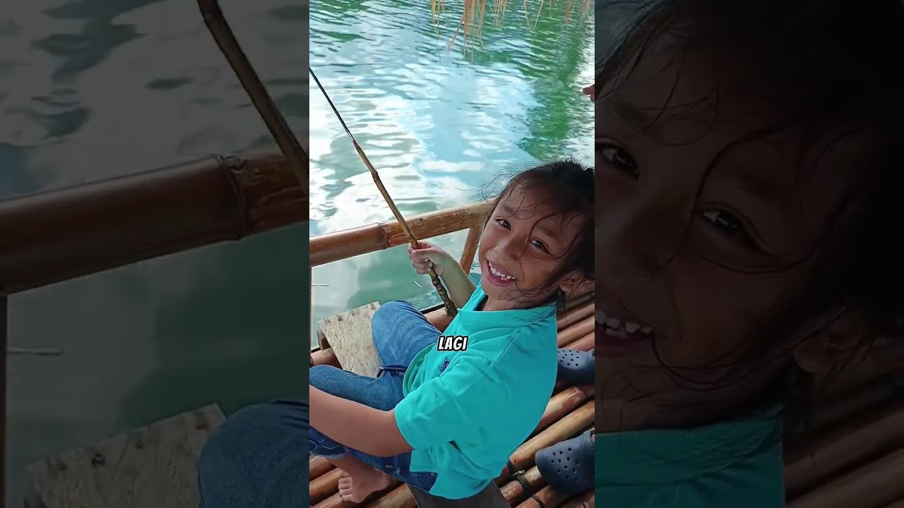 Ketika Mama Kaget Ara Mancing Dapat Ikan Mujair Lagi Di Danau Batur. Ini Hari Kesukaanku Ma 🤷&zwj;♀️🎣❤