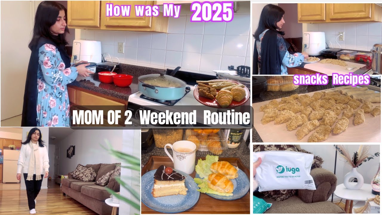 My Productive Weekend Routine in America 🇺🇸 | MOM OF 2 Daily Routine Last Vlog of 2025| IUGA brand👖