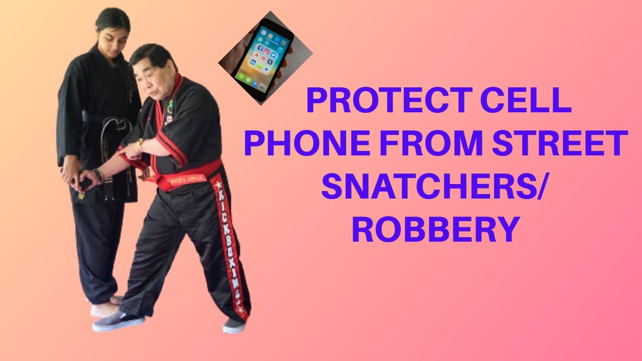 Cell Phone Snatching | Street Attack Defense | Solutions To Cell Phone Robbery Attempts.
