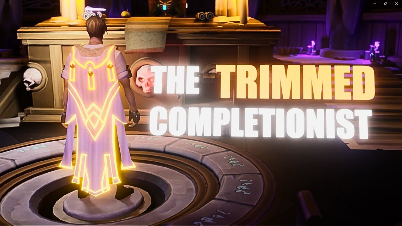 I Decided To Get A Trimmed Completionist Cape In RS3 (#1)