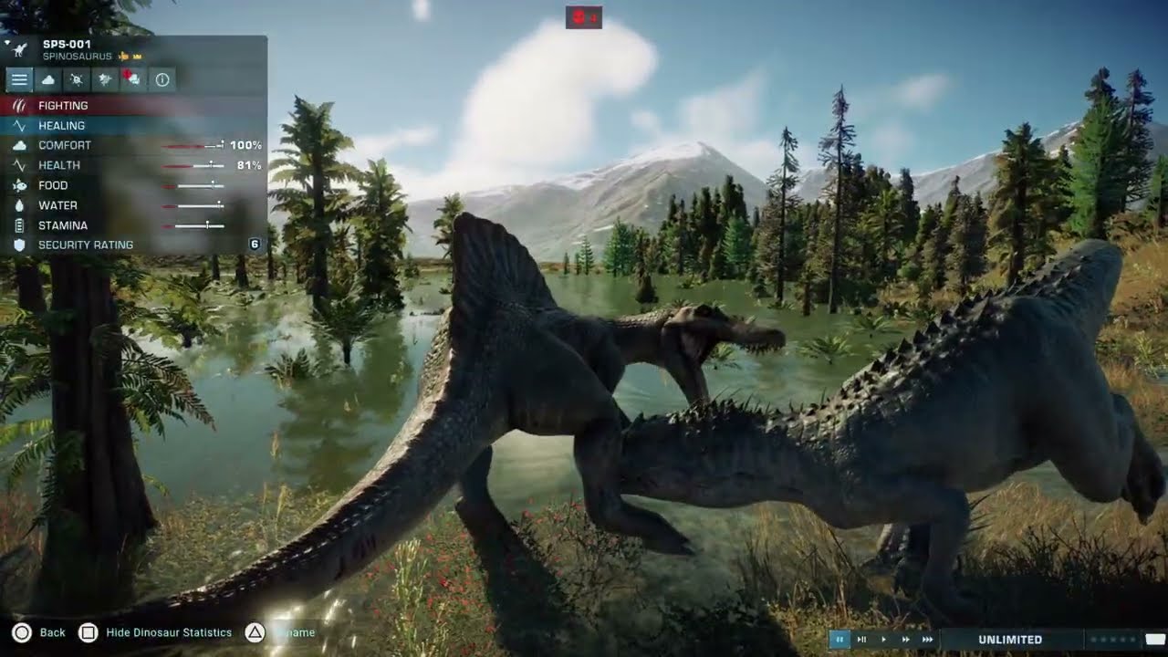 Jurassic World Evolution 2 death battle