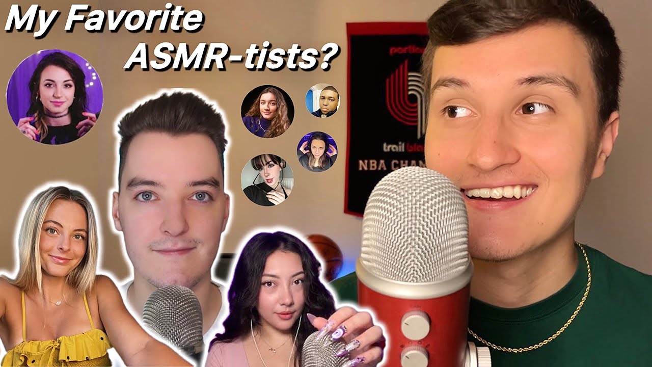 ASMR | My Favorite ASMR Channels That I Watch 😴 💤 (whisper ramble)