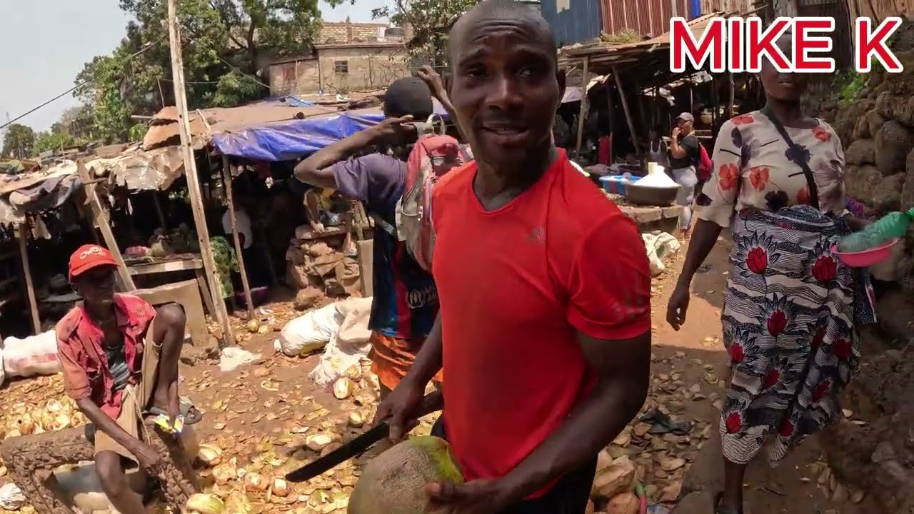 FREETOWN SIERRA LEONE ! KING JIMMY MARKET
