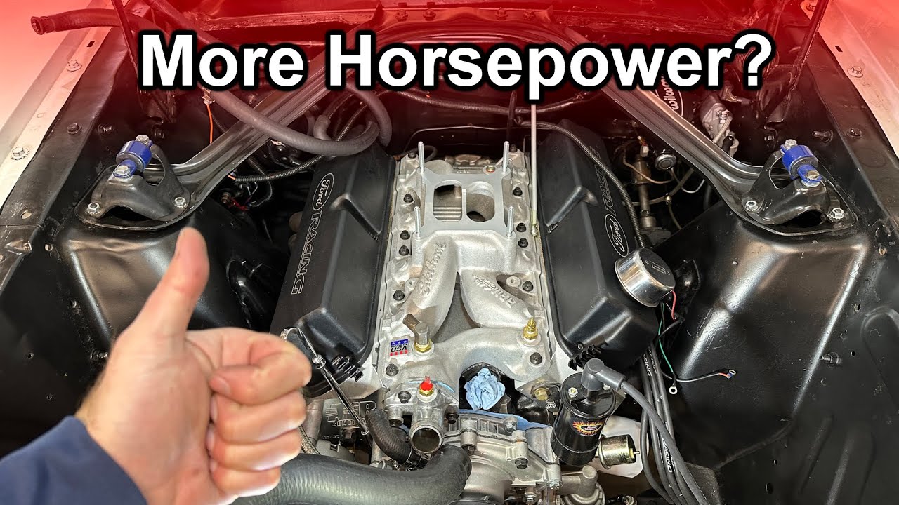 Установка впускного коллектора Edelbrock RPM Air Gap