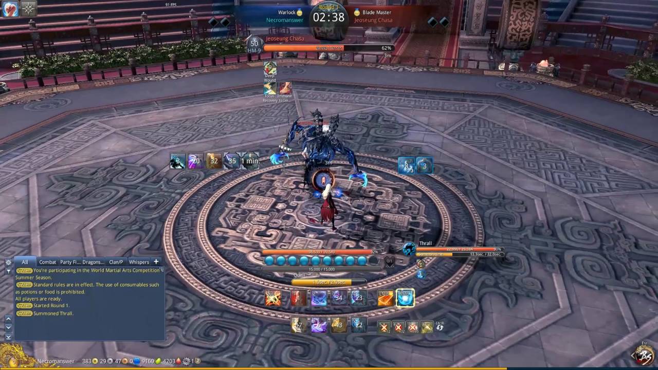 Warlock PVP ladder, Road to Plat, within NA top 15 (BnS)