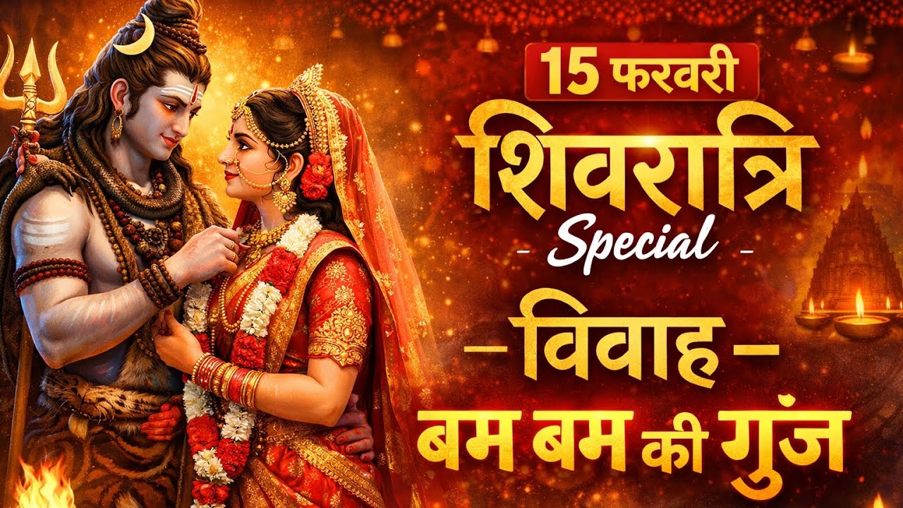  Shivratri Special 2026| भोला विवाह बम बम की गूंज | Shiv Bhajan 2026| Mahadev Song|Dharmvir UP Vala
