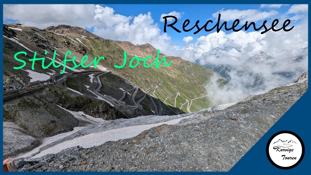 Motorrad Tour 2024 // Tag 1 / Reschensee / Stilfser Joch / Suzuki V-Strom 1000