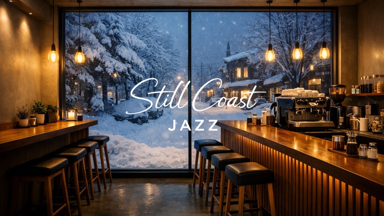 Midnight Blue Forest & Dark Lounge Jazz | Slow Winter Noir for Focus and Reflection