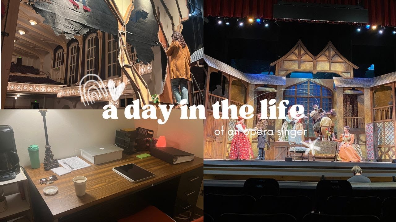 A DAY IN THE LIFE OF AN OPERA SINGER // asmr morning routine, chatty drive, final dress rehearsal