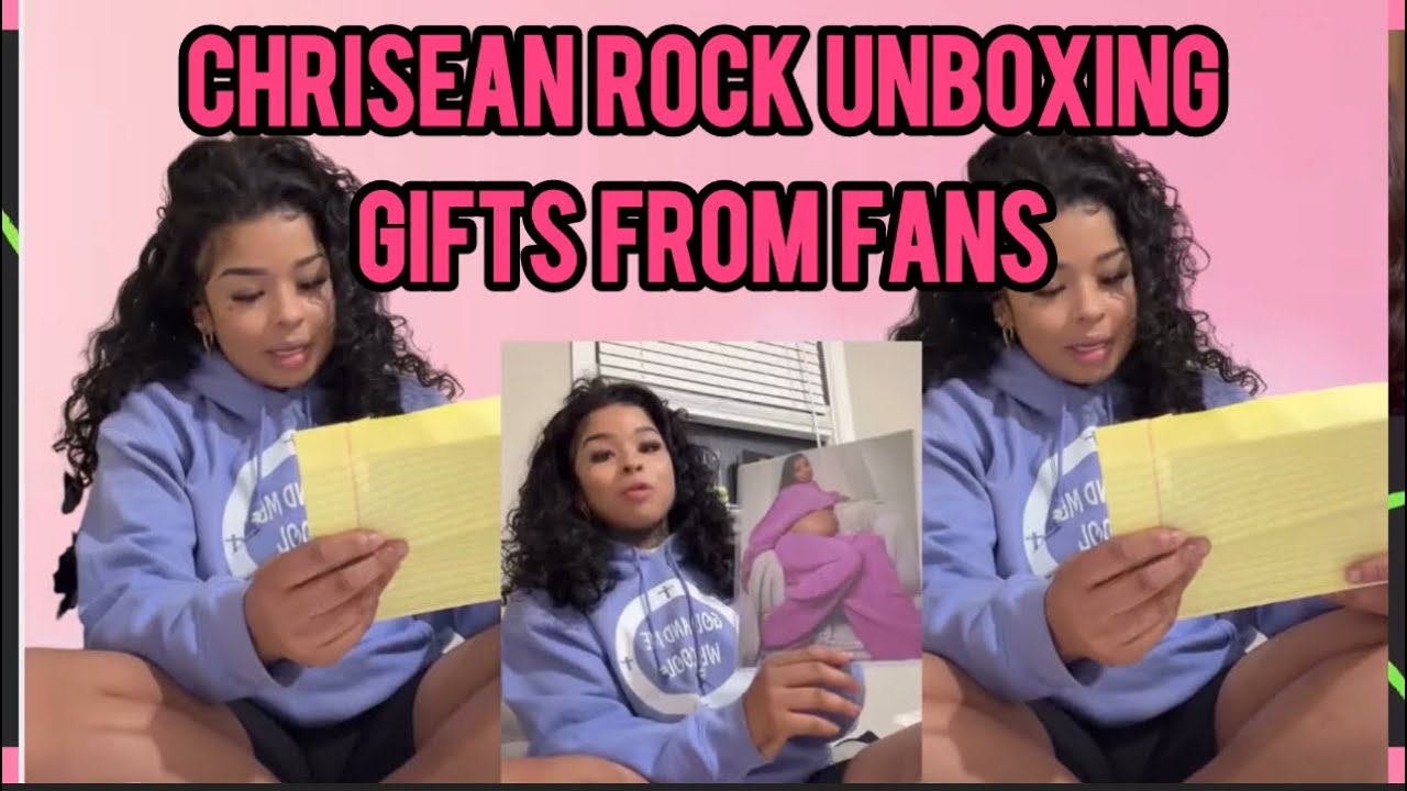 CHRISEAN ROCK UNBOXING GIFTS FROM FANS
